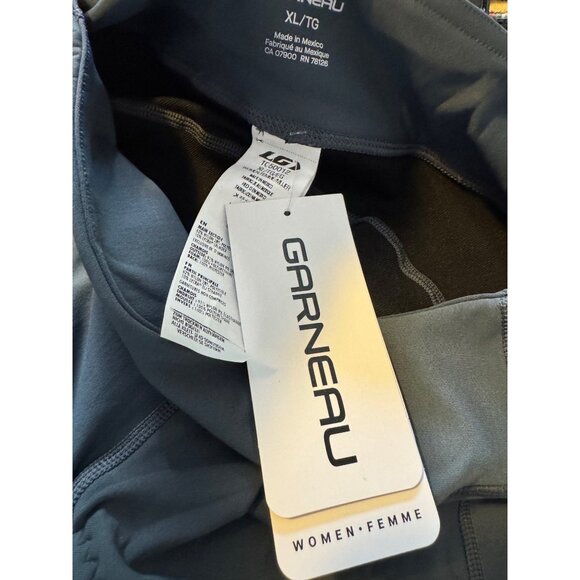 Garneau Sensor 5.5 Women’s Size XL Slate Cycling NWT $90 Padded Pocket - Picture 5 of 9